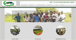 Desktop Screenshot of land-in-uganda.org